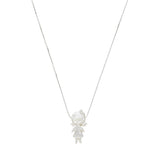 Colar de Prata Menina de Madrepérola