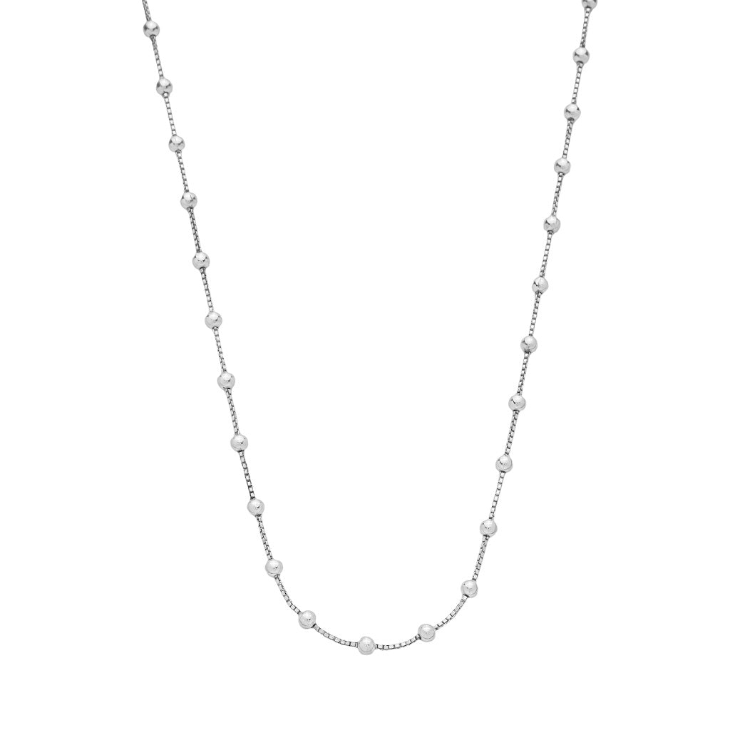 colar em prata 925, pingente ponto de luz, 40cm, 5cm