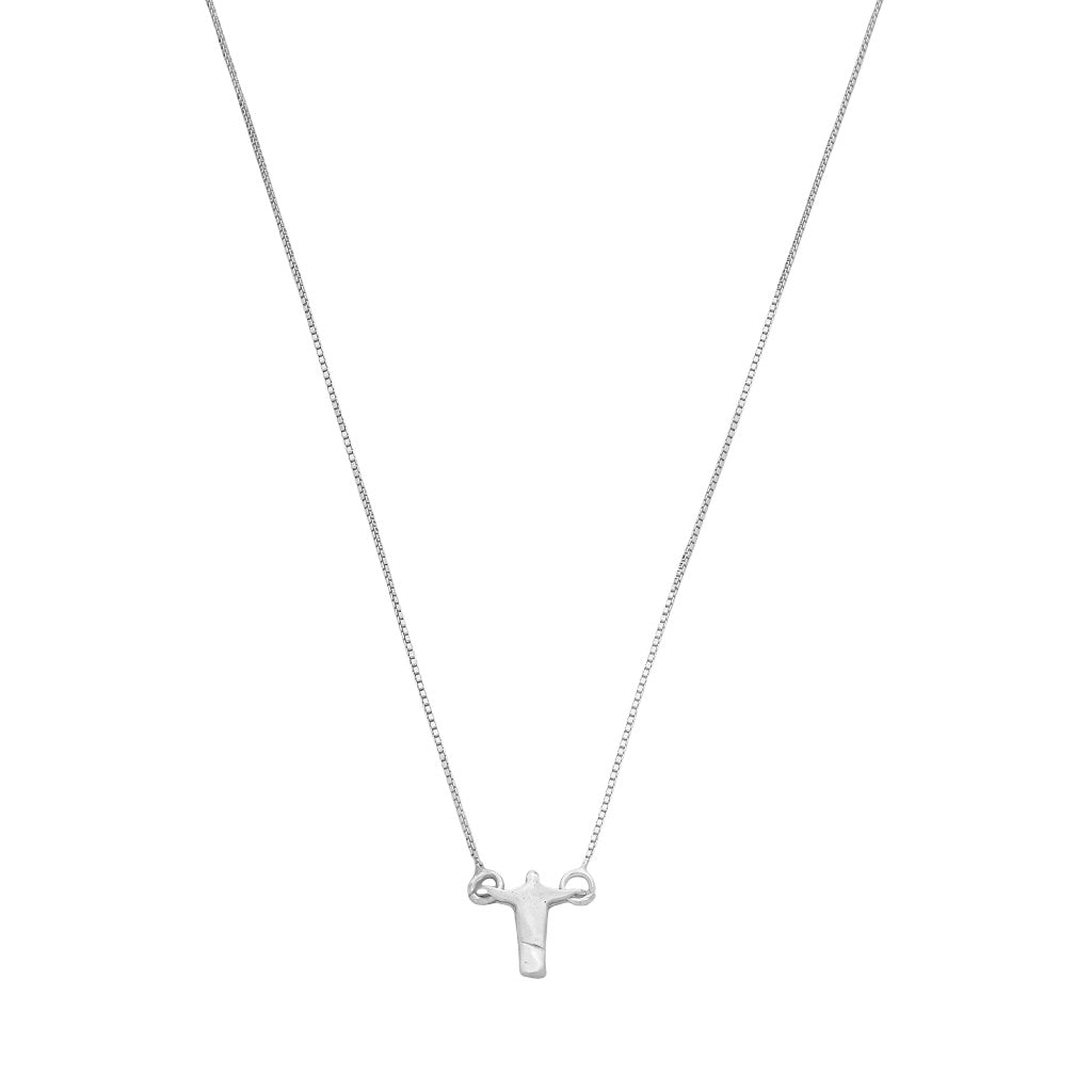 colar em prata 925, 41cm