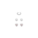 Kit Brincos de Prata e Piercing Fake - Maísa