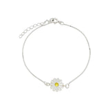 Pulseira de Prata Margarida de Madrepérola - Bia