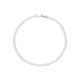 Pulseira Elo Grumet Flat em Prata 925 - Iza