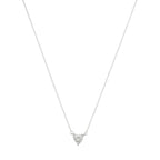 Colar de Prata Coração Moissanite 0.8ct – Luxo Eterno com Certificado GRA