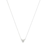 Colar de Prata Coração Moissanite 0.8ct – Luxo Eterno com Certificado GRA