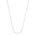 Corrente de Prata Elo Singapura 1.8mm - 50cm