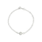 pulseira em prata 925, 18cm