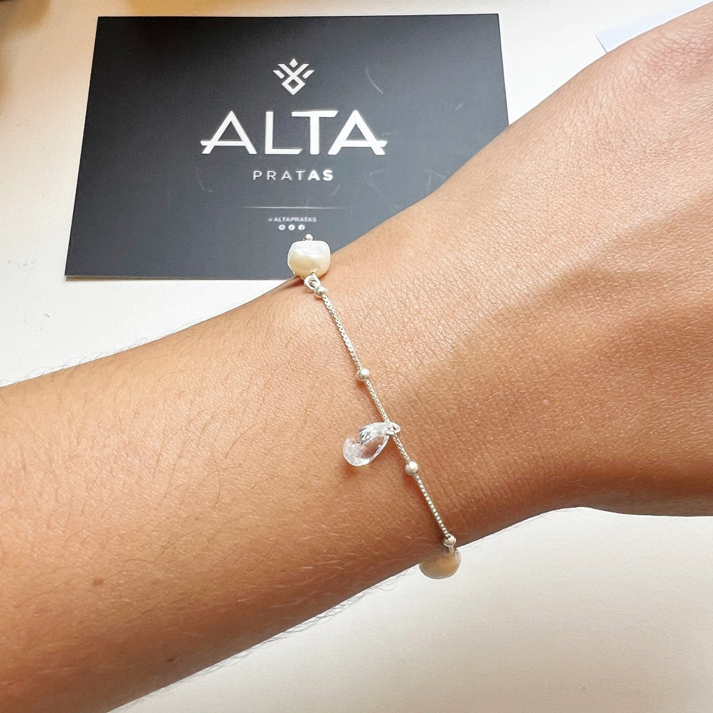 pulseira em prata