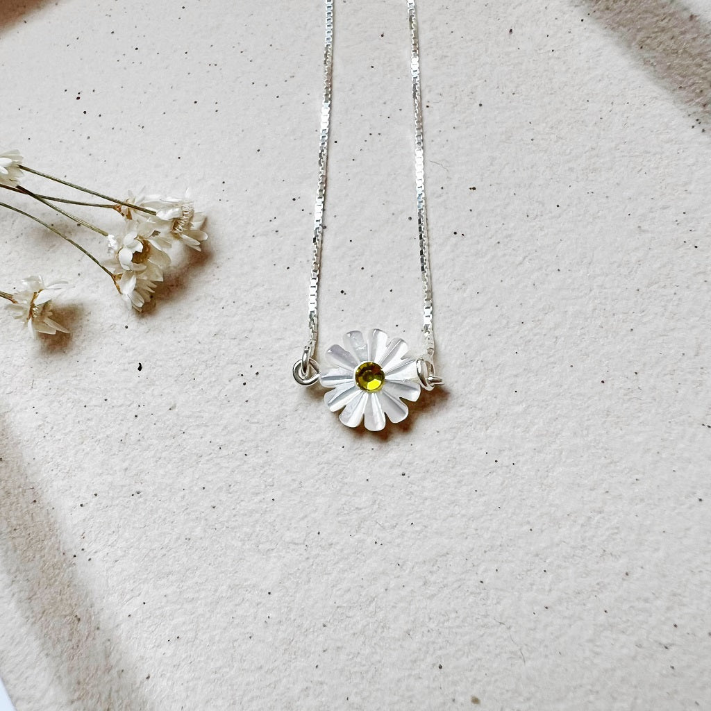 pulseira em prata, com madrepérola