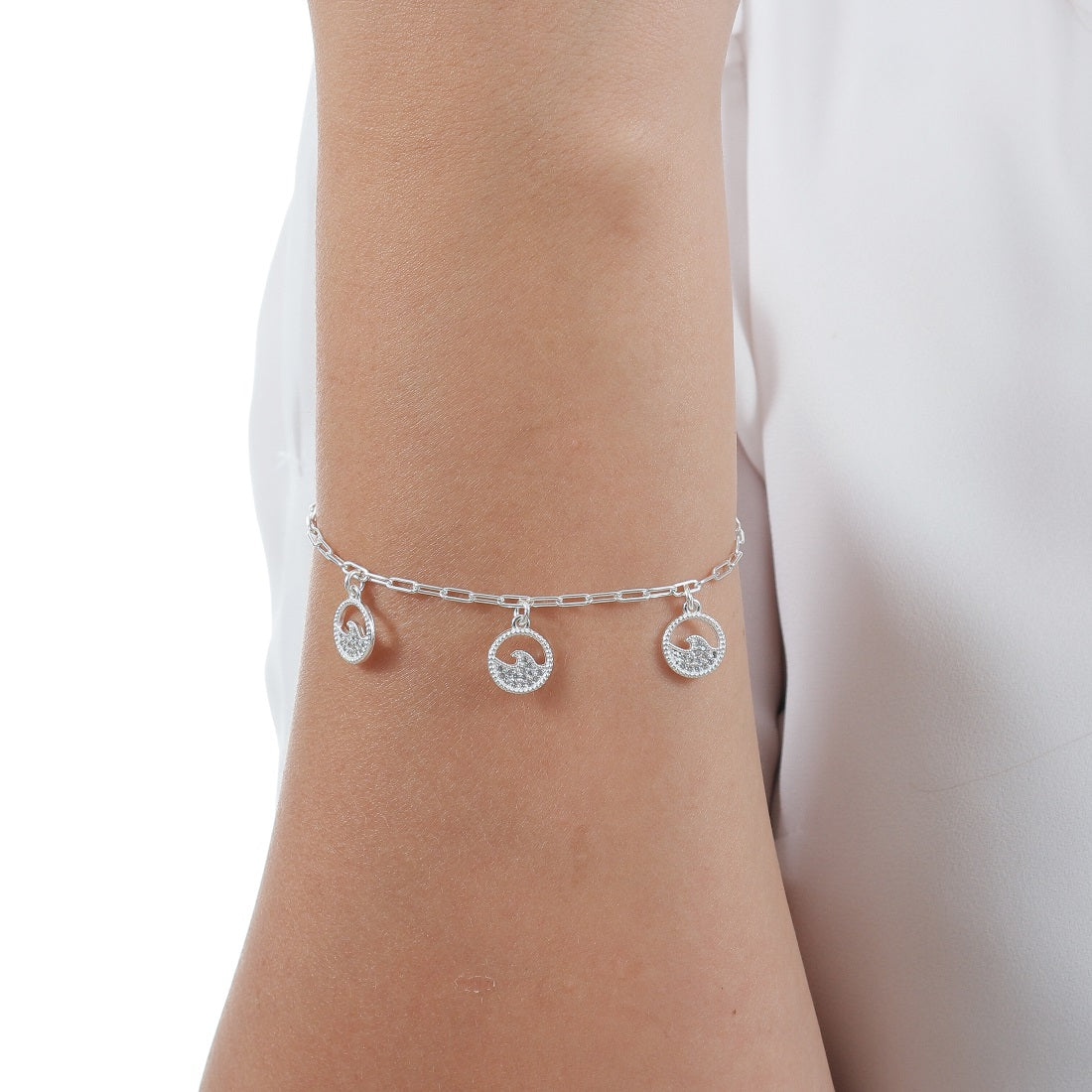 pulseira em prata