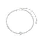 Pulseira Riviera de Prata Pingente Coração Zircônia - Grace