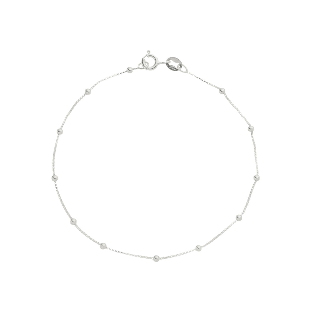 pulseira em prata 925, 18cm