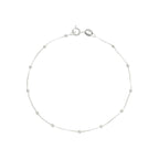 pulseira em prata 925, 18cm