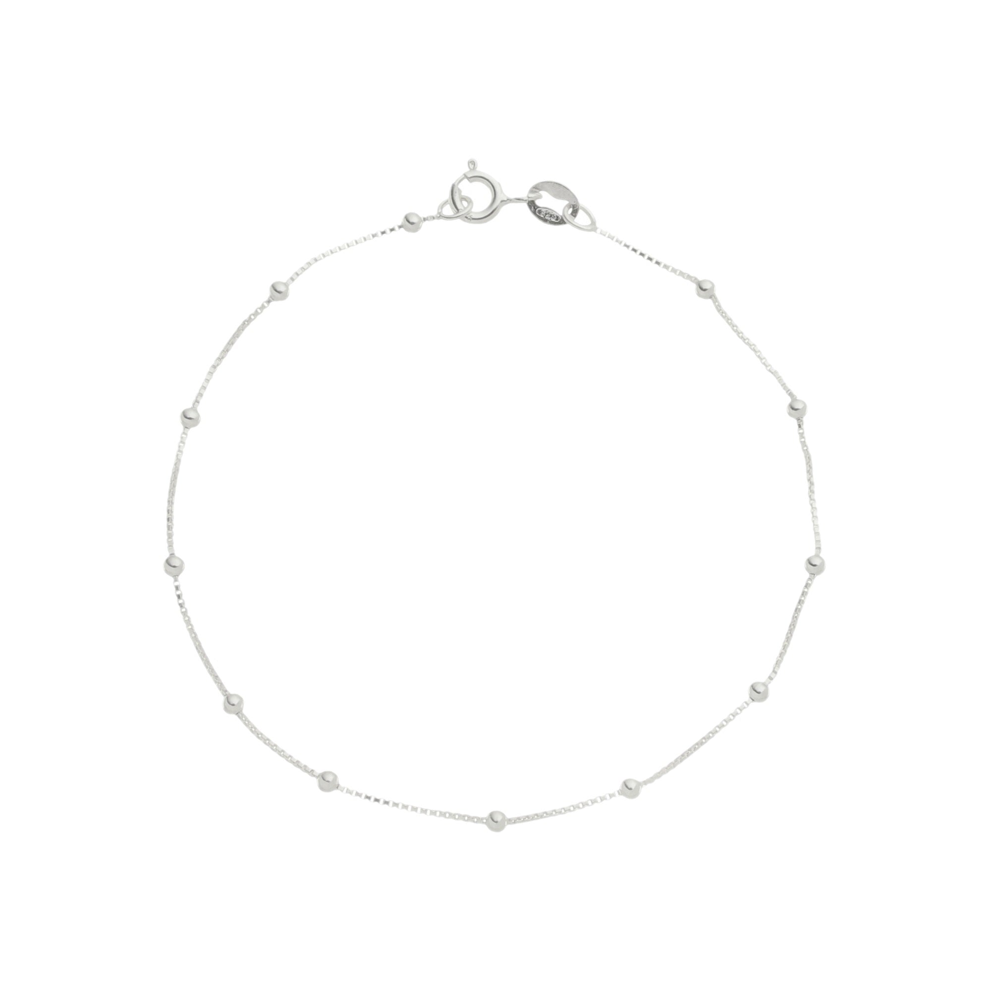 pulseira em prata 925, 18cm