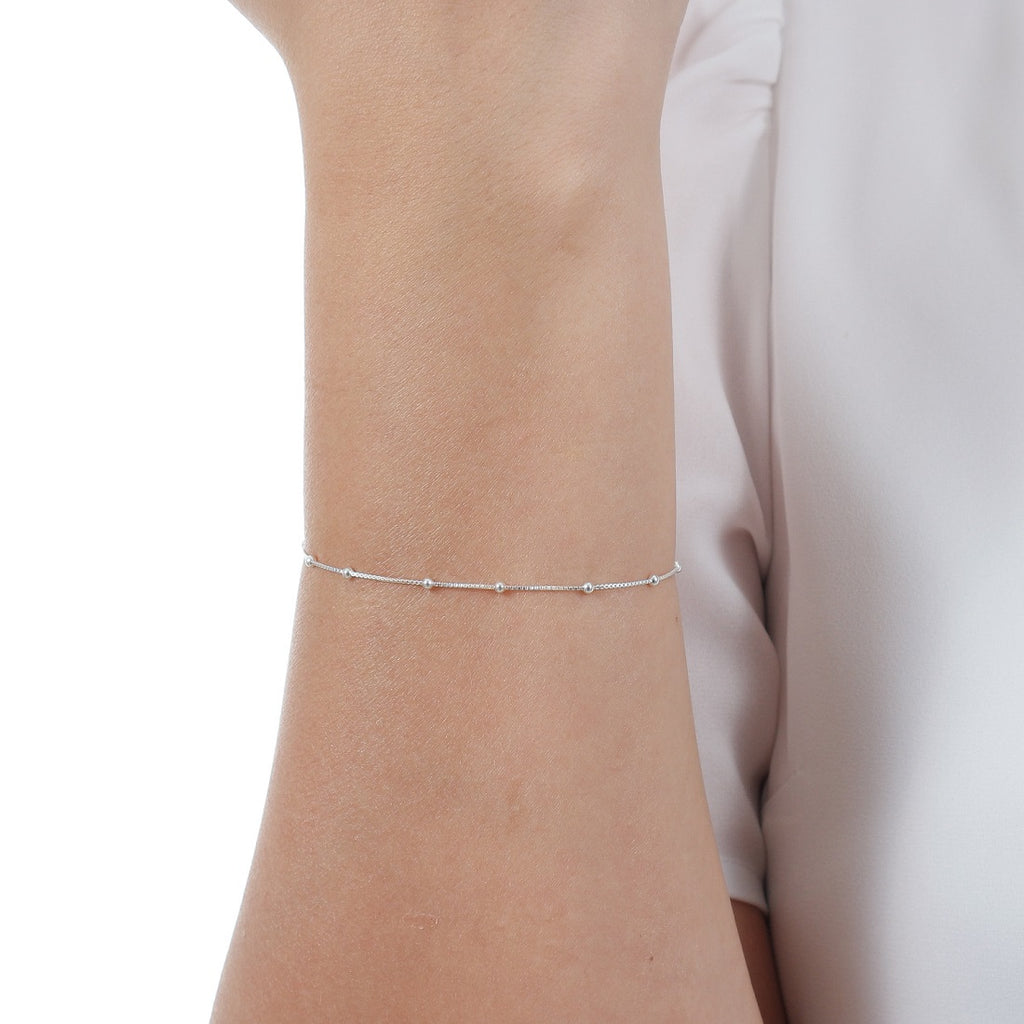 pulseira em prata