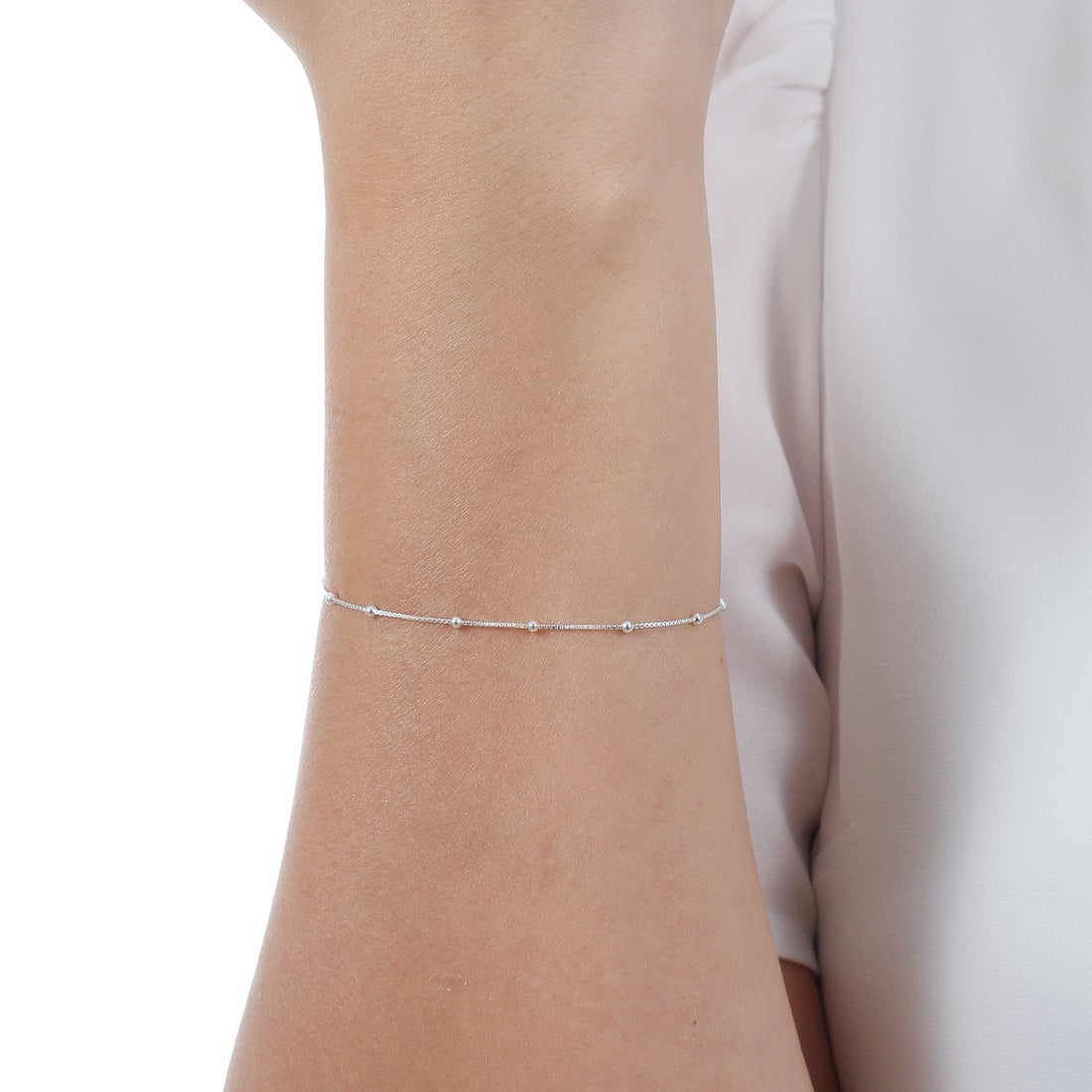 pulseira em prata